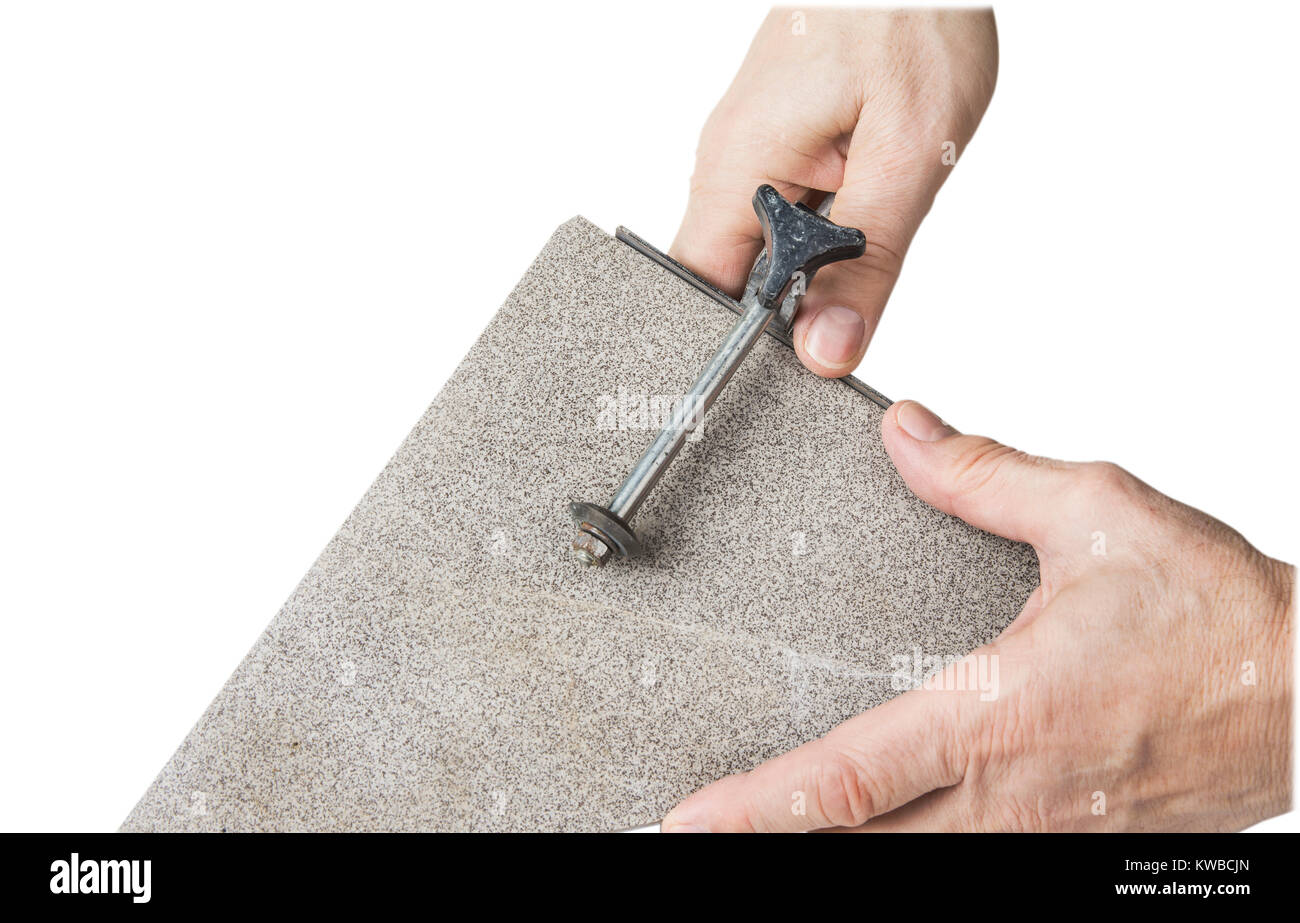 Old Hand Tile Cutter For Small Repair On The White Background Stock Photo Alamy Old Hand Tile Cutter For Small Repair On The White Background Stock Photo Alamy