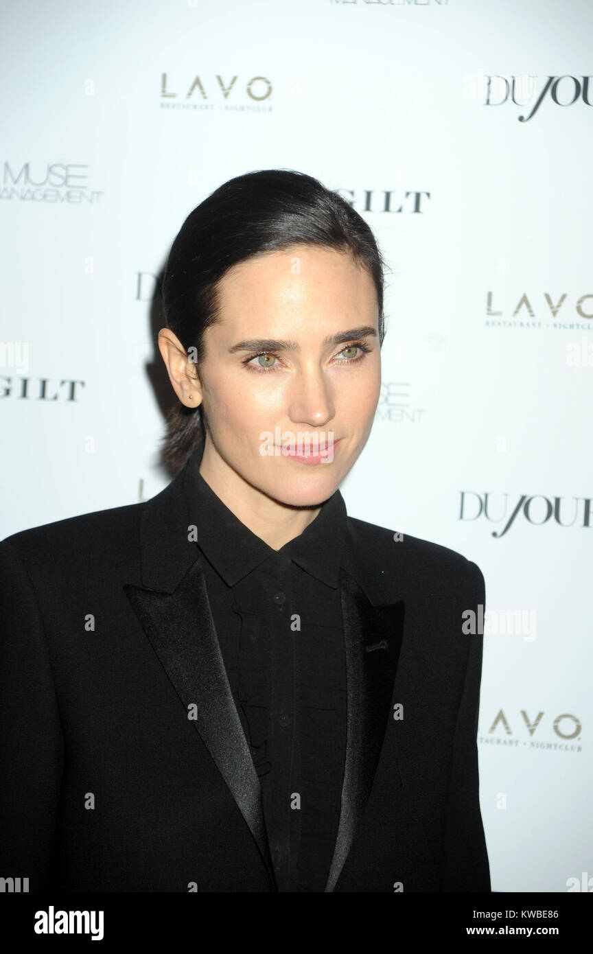 NEW YORK, NY - MARCH 27: Jennifer Connelly attends DuJour Magazine