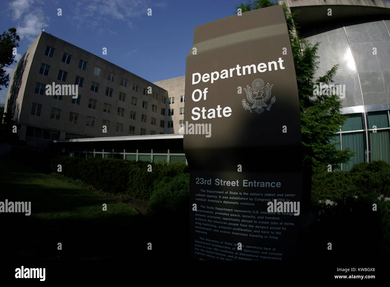 State Department Building, Washington, D.C. Stock Photo