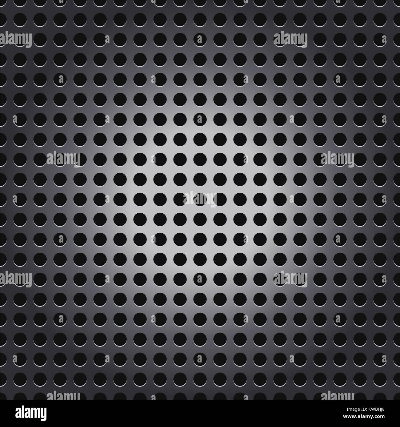 A shiny silver metal grate background illustration. Vector EPS 10