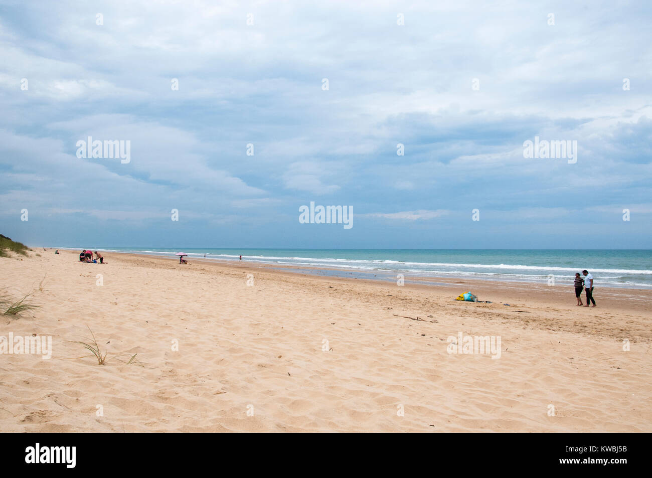 Ninety Mile Beach at Woodside, South Gippsland, Victoria, Australia Stock Photo
