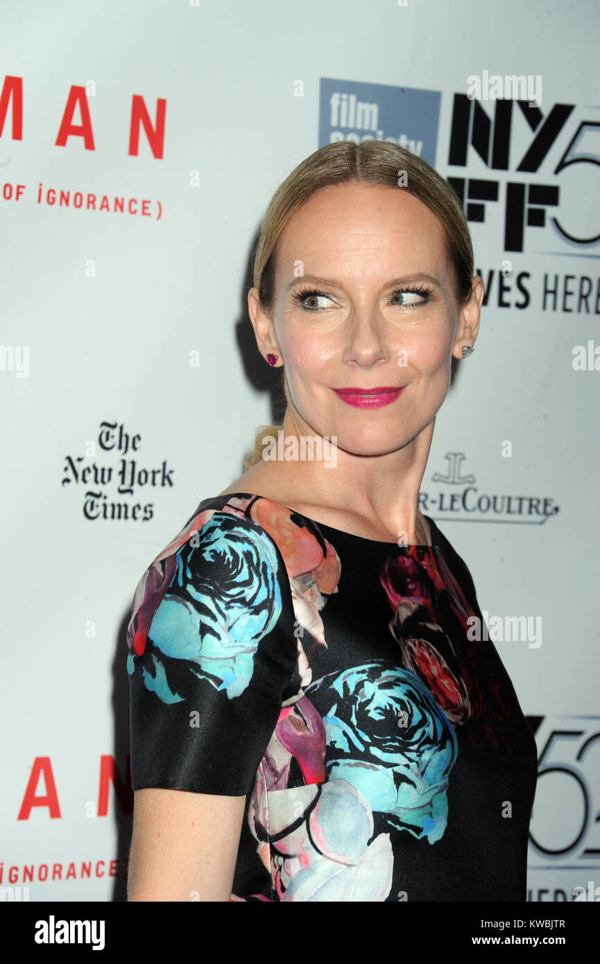 NEW YORK, NY OCTOBER 11 Amy Ryan attends the Closing Night Gala