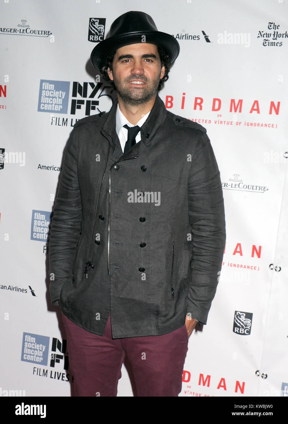 NEW YORK, NY OCTOBER 11 Armando Bo attends the Closing Night Gala