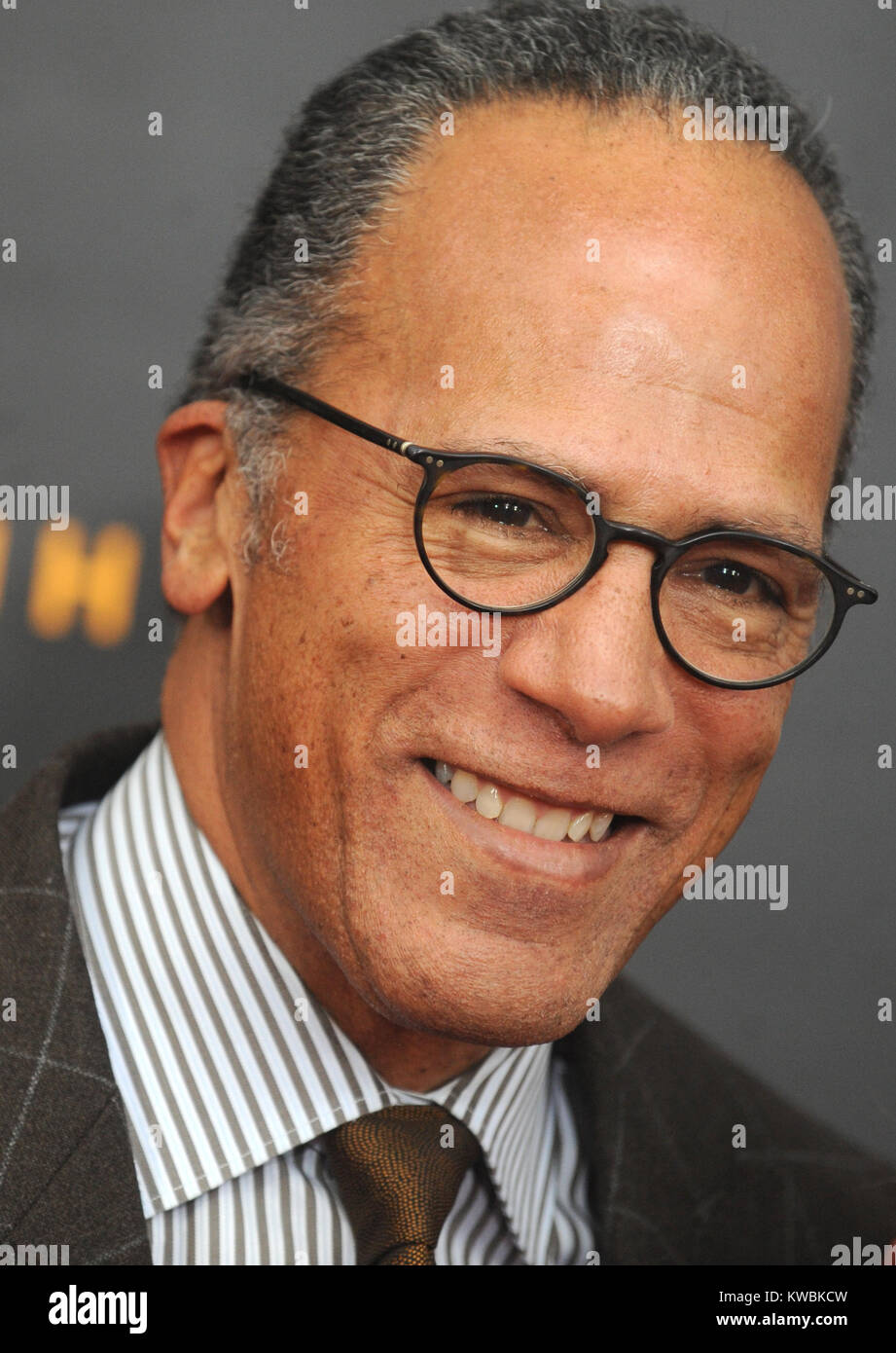 NEW YORK, NY - NOVEMBER 17: Lester Holt attends the premiere of The