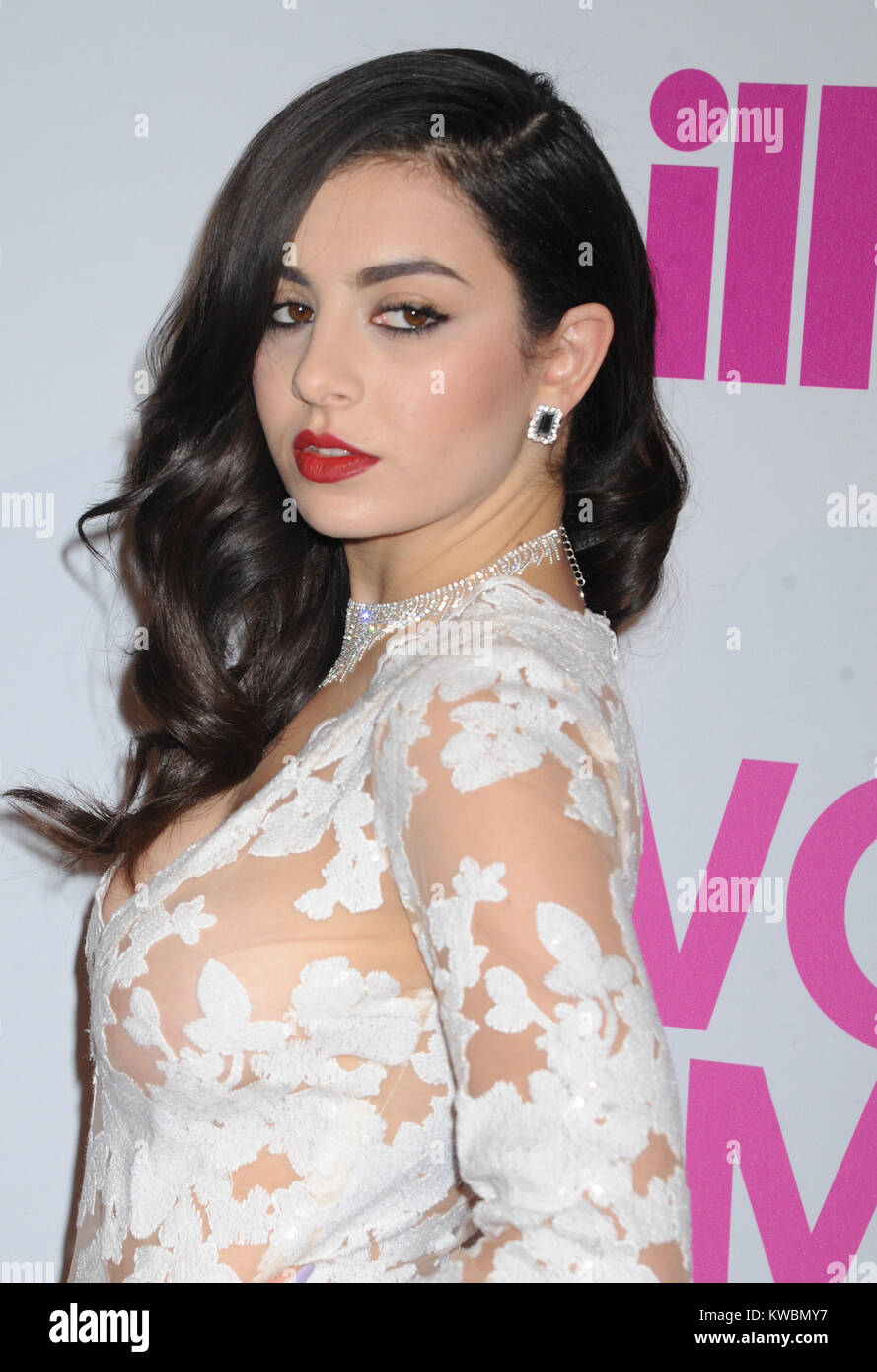YORK, NY - DECEMBER 12: Charli XCX attends the 2014 Billboard Women In Music Luncheon at Cipriani Wall Street on December 12, in New York City. People: Charli XCX Stock - Alamy