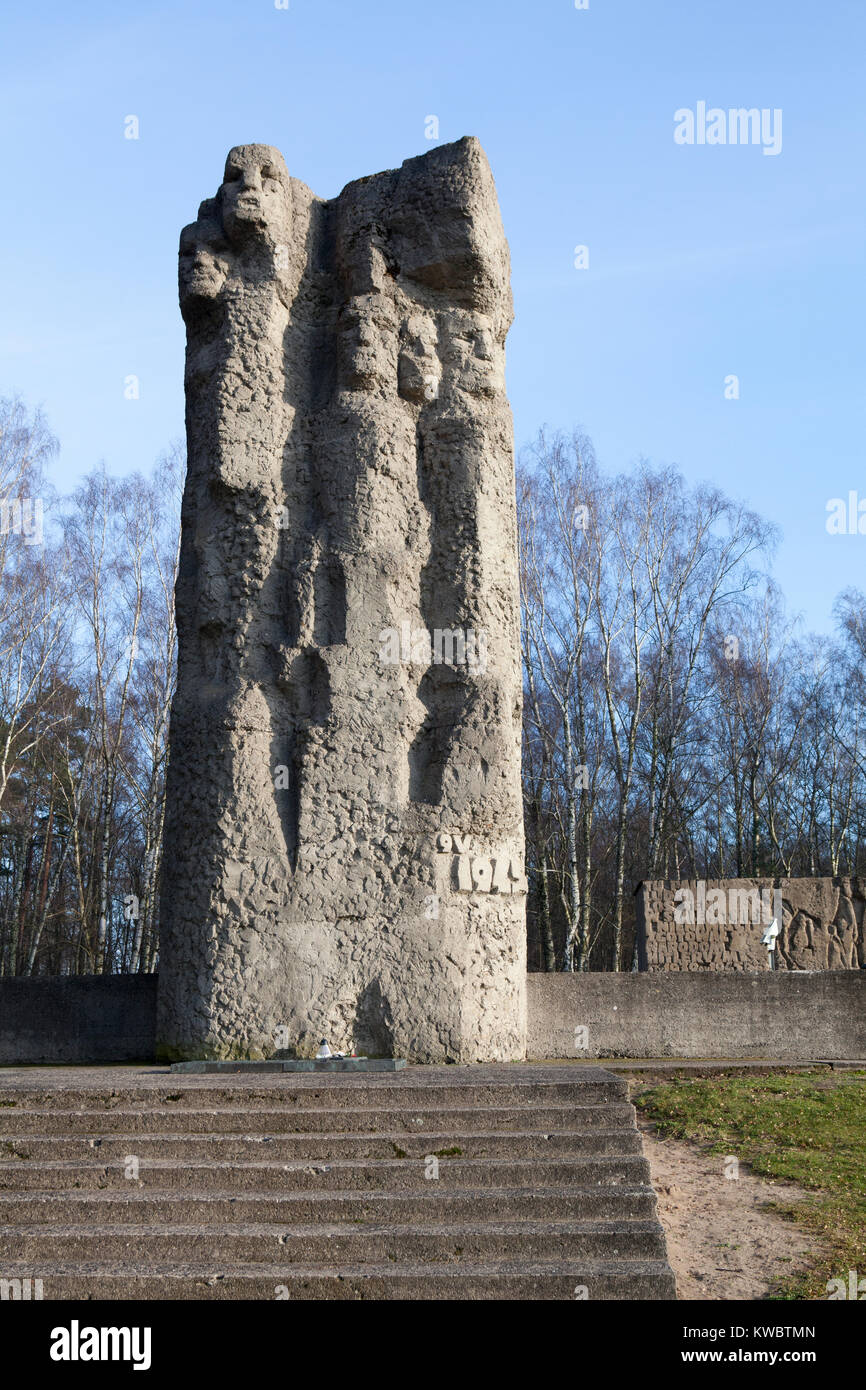 Stutthof a Nazi Concentration Camp - Muzeum Stutthof w Sztutowie Stock Photo