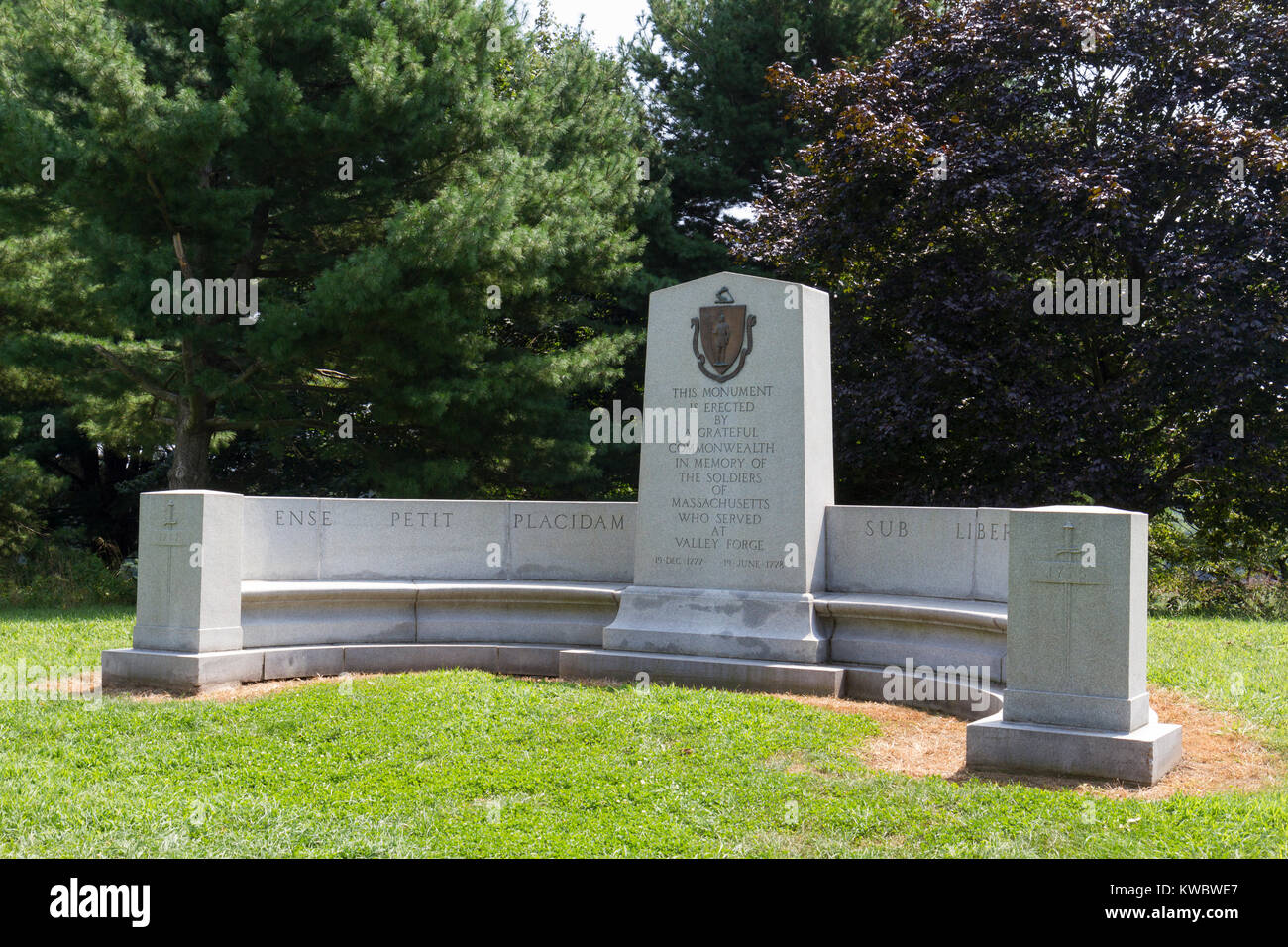 The Massachusetts Monument, Valley National Historical Park (U.S