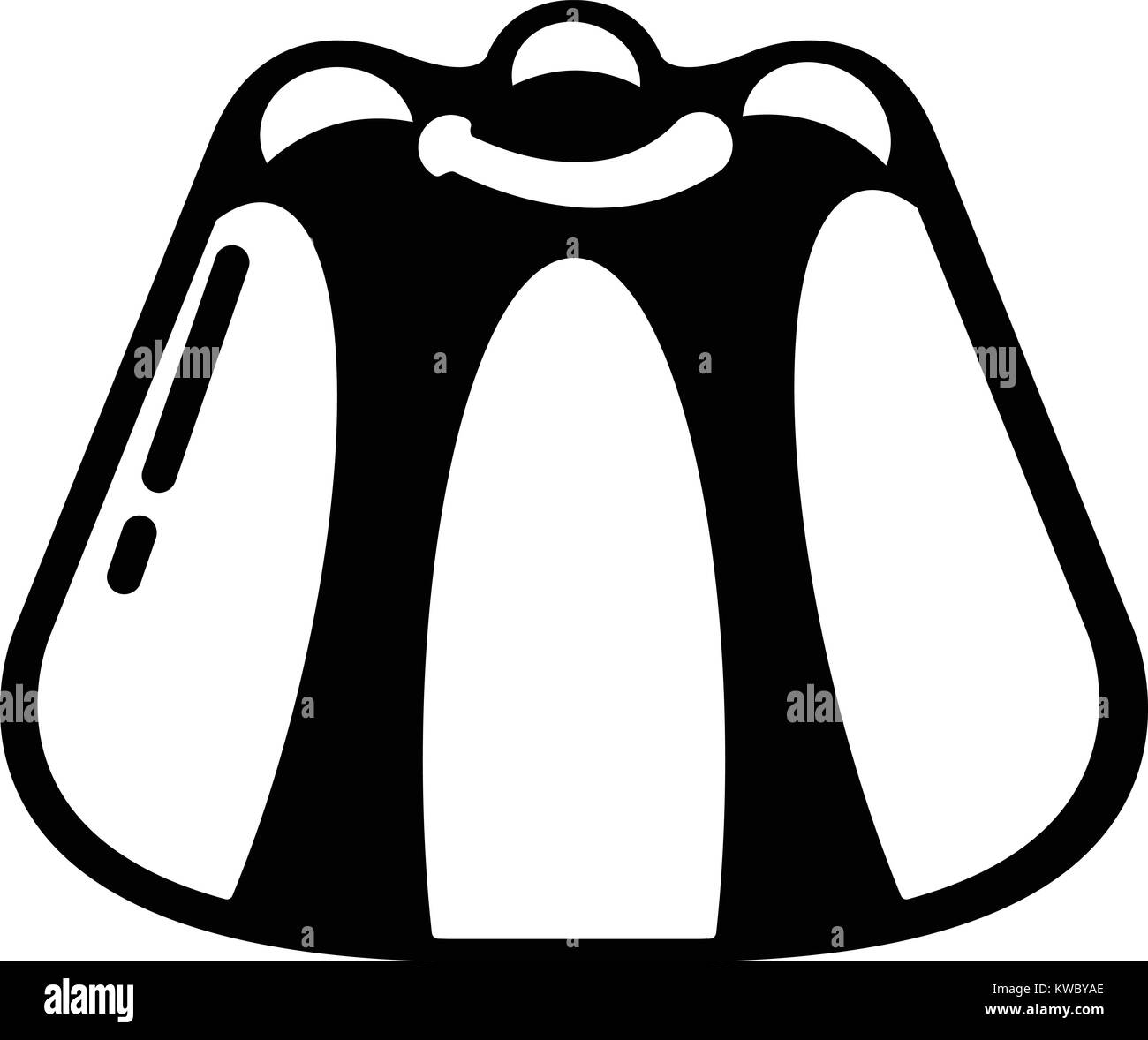 Jelly custard Black and White Stock Photos & Images - Alamy