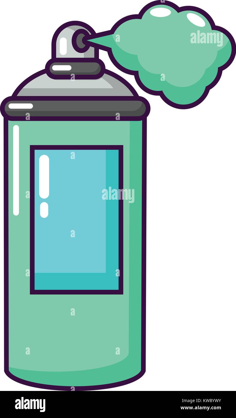 Spray paint icon, cartoon style Stock Vector Image & Art Alamy