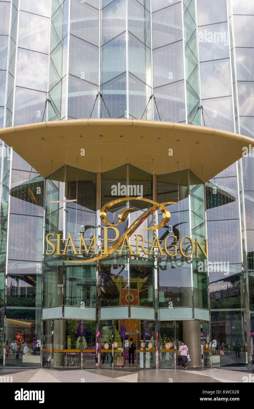 the Shopping mall of Siam Paragon in the city of Bangkok in Thailand in  Southeastasia Stock Photo - Alamy