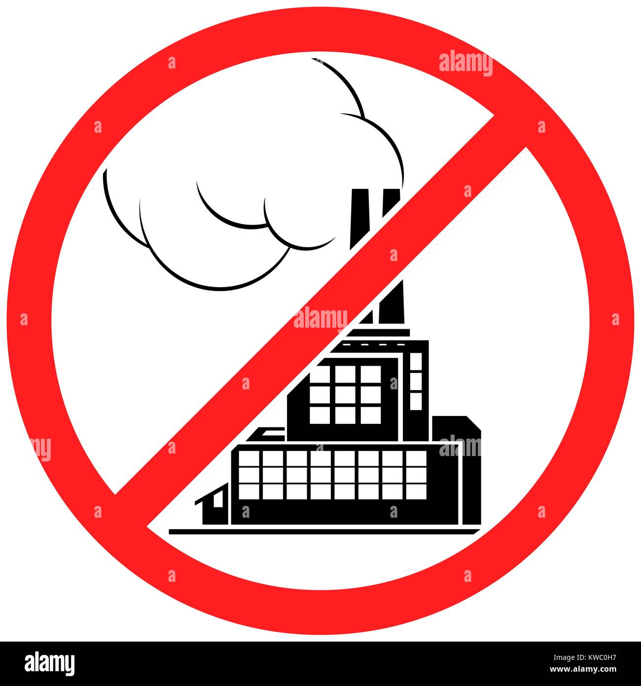 prohibition-sign-icon-with-factory-building-image-isolated-on-white