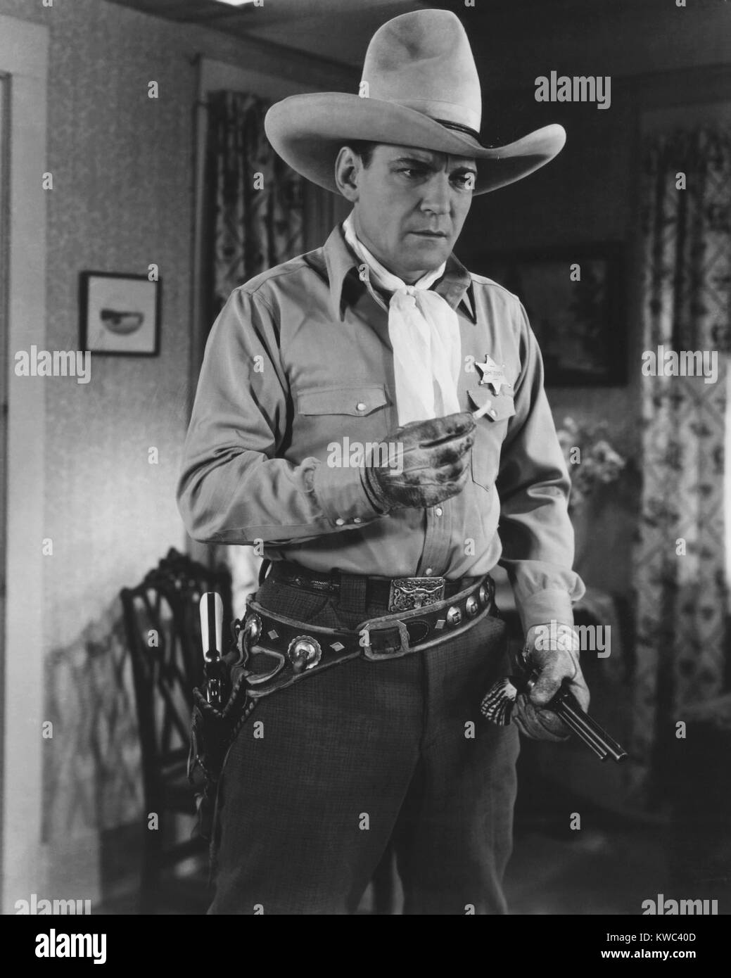 THE RED RIDER, Buck Jones, 1934 Stock Photo - Alamy