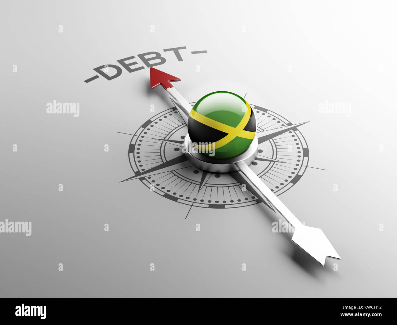 Jamaica High Resolution Debt Concept Stock Photo Alamy