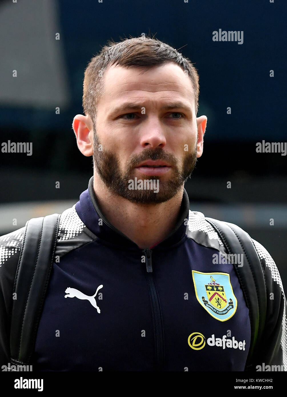 Burnley's Phil Bardsley Stock Photo Alamy