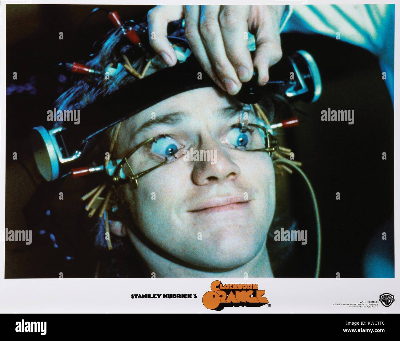 A CLOCKWORK ORANGE, Malcolm McDowell, 1971 Stock Photo Alamy