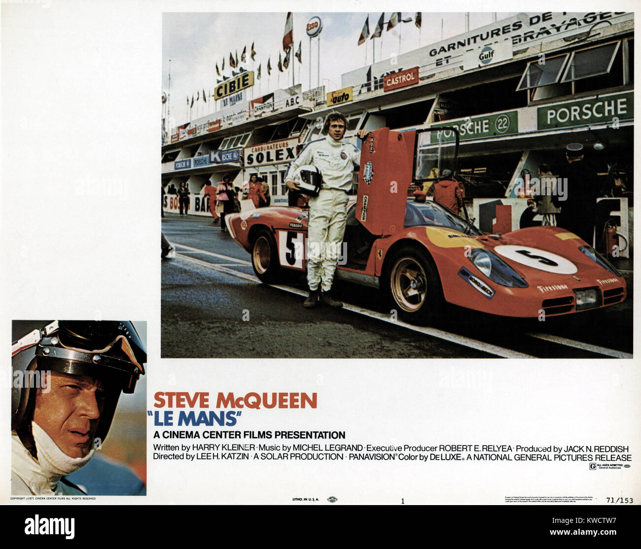 Tableau Sur Toile "Le Mans Steve McQueen" - Format 30x45 Cm, Impression Qualité, Prêt à Accrocher