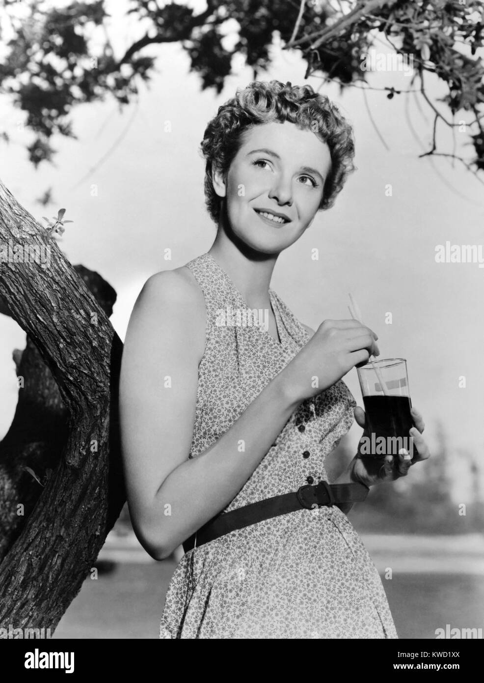 Geraldine Page, 1953 Stock Photo