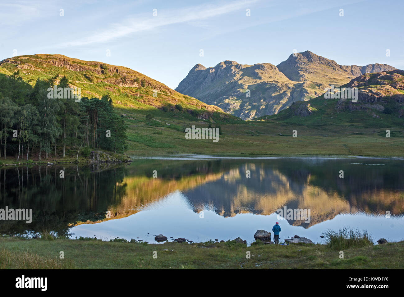 Blea Tarn And Langdale Pikes Cumbria English Lake District - 