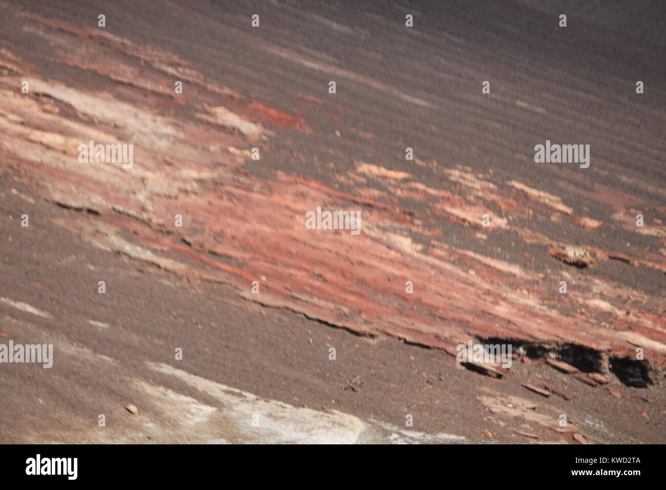 Volcano landscape, Lanzarote Stock Photo