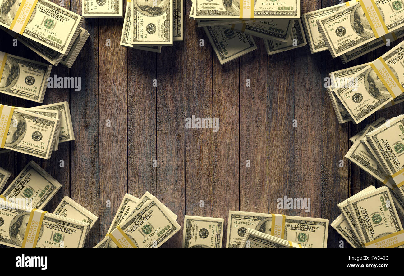 Frame of one hundred dollar bills with copy space for mock up on wood background, 3D rendering Stock Photo - Alamy Frame of one hundred dollar bills with copy space for mock up on wood background, 3D rendering Stock Photo - Alamy