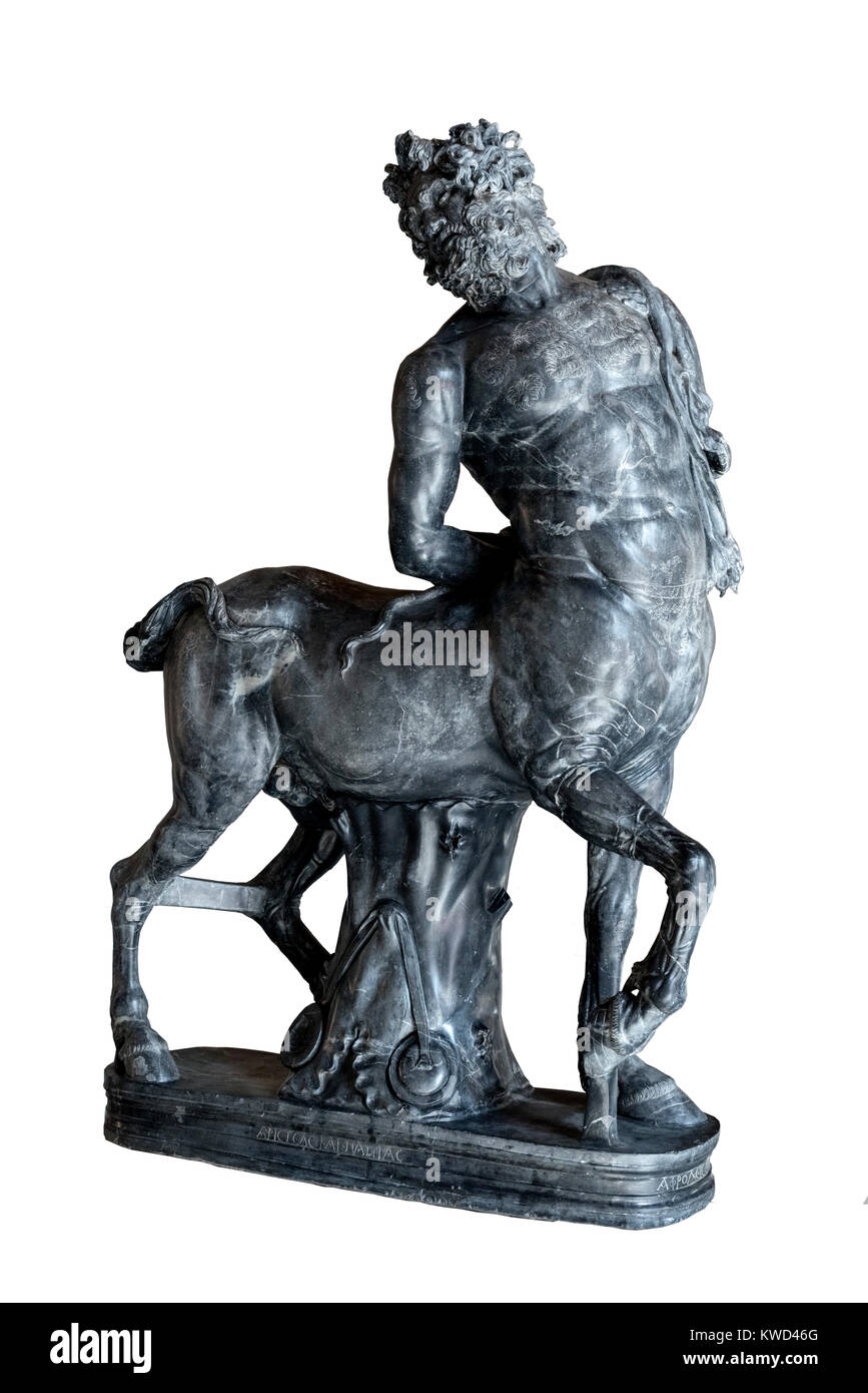 Furietti Centaur, dating from the reign of Hadrian in the 2nd century AD, Palazzo Nuovo, Capitoline Museums, Rome, Italy Stock Photo