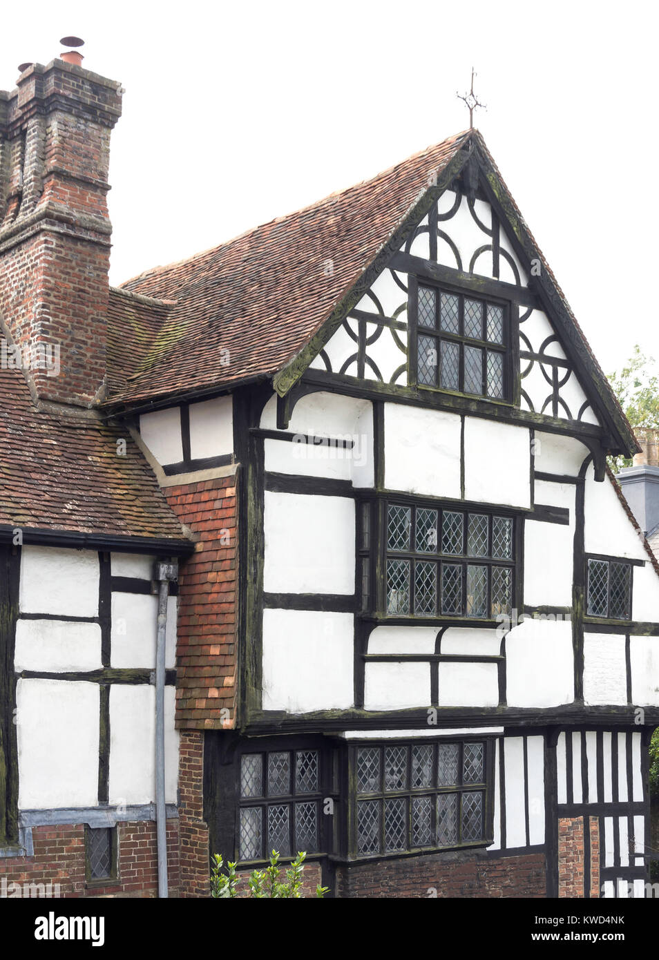 Timber-framed Tudor house, West Street, Ditchling, West Sussex, England, United Kingdom Stock Photo