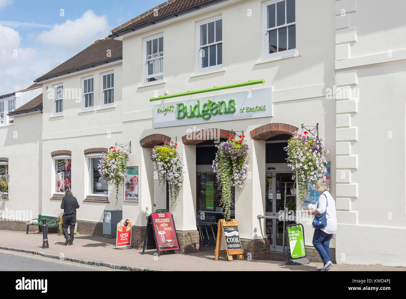 Knight's Budgens of Henfield supermarket, High Street, Henfield, West