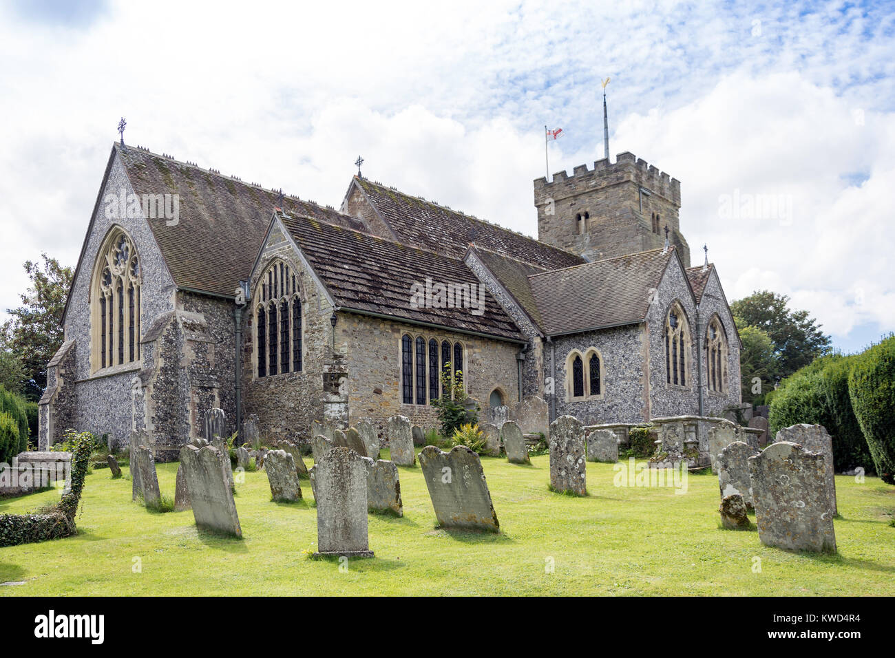 St Peter's Church, Church Lane, Henfield, West Sussex, England, United Kingdom Stock Photo