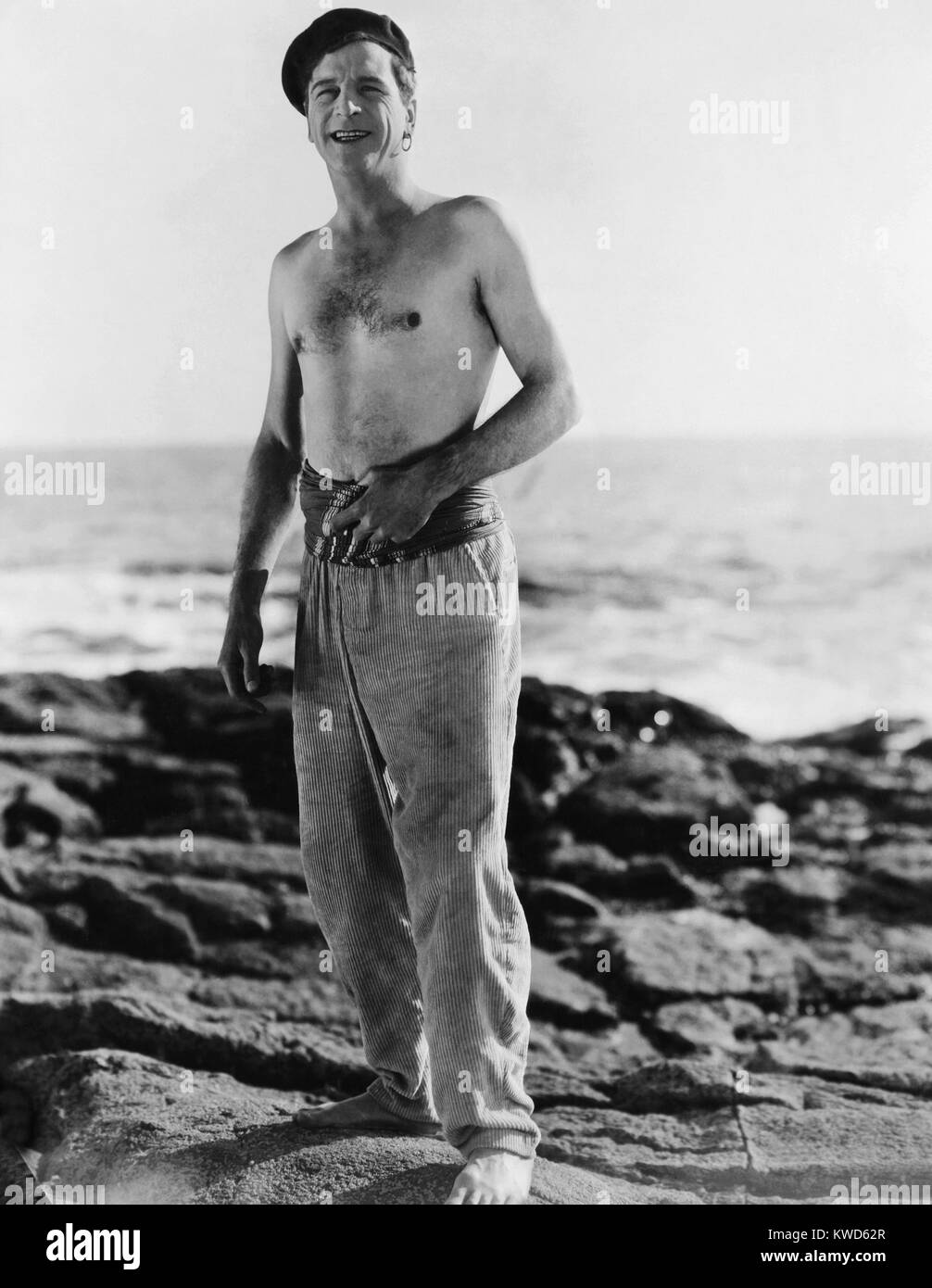 THE SEA TIGER, Milton Sills, 1927 Stock Photo Alamy