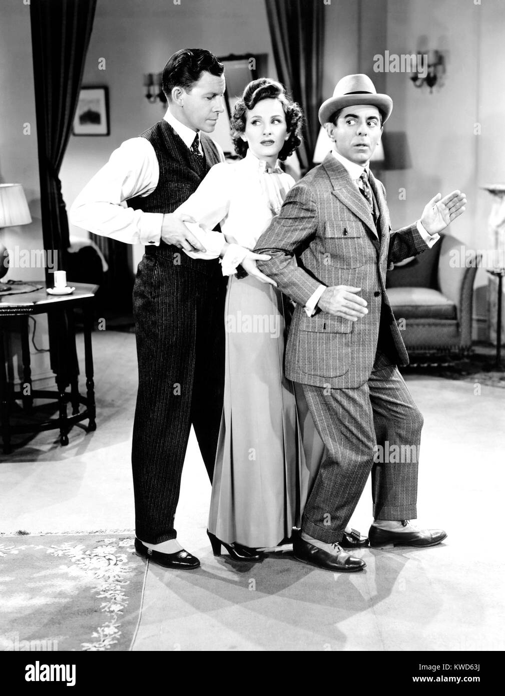 SHOW BUSINESS, from left Murphy, Constance Moore, Eddie Cantor