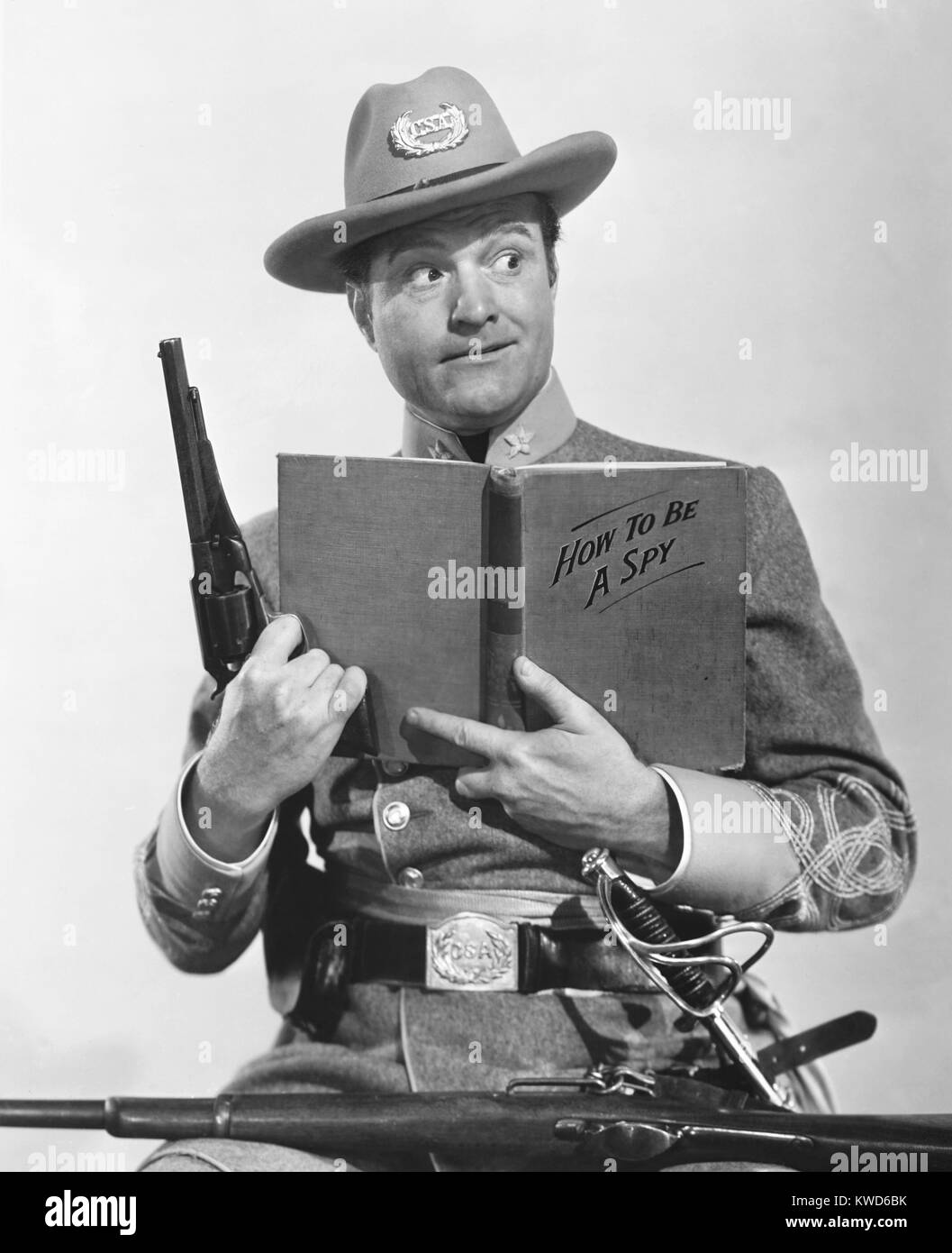 A SOUTHERN YANKEE, Red Skelton, 1948 Stock Photo
