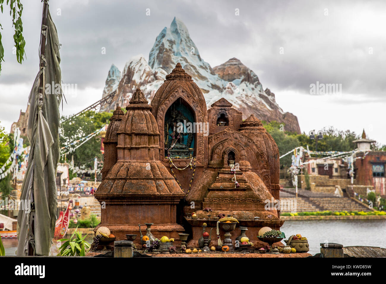 Expedition Everest Stock Photo