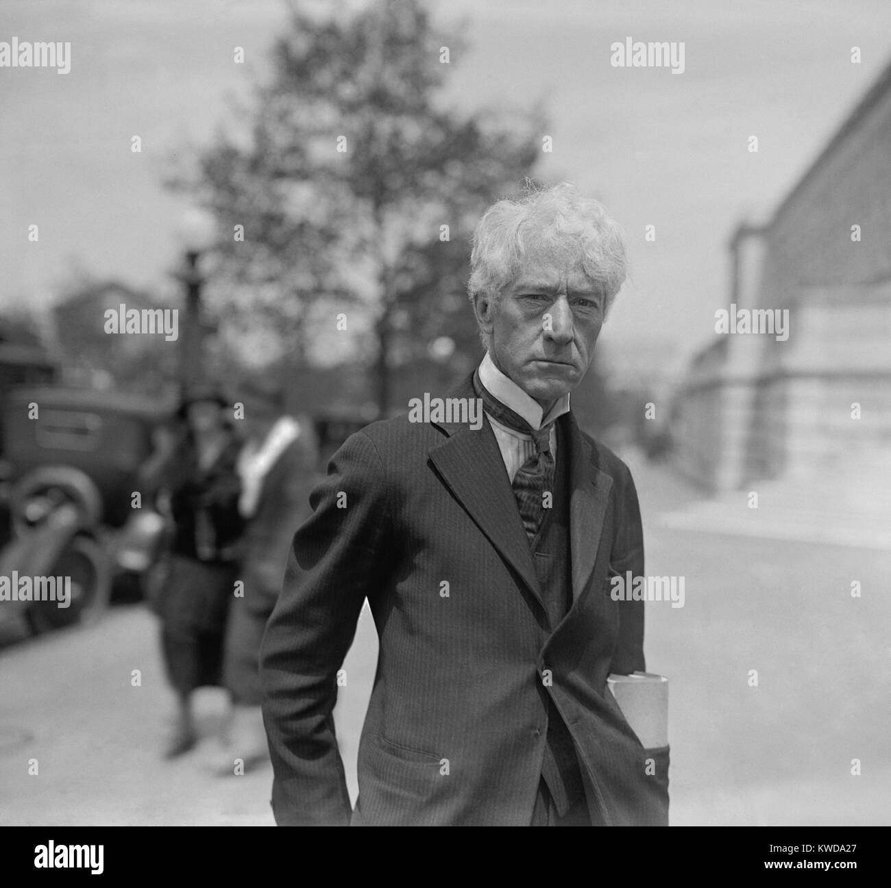Judge Kenesaw Mountain Landis, Commissioner of Baseball, 1924. (BSLOC