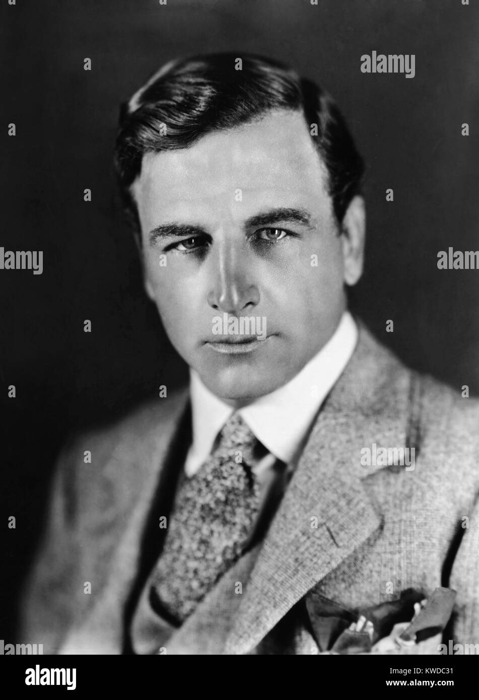 Milton Sills, 1924 Stock Photo Alamy