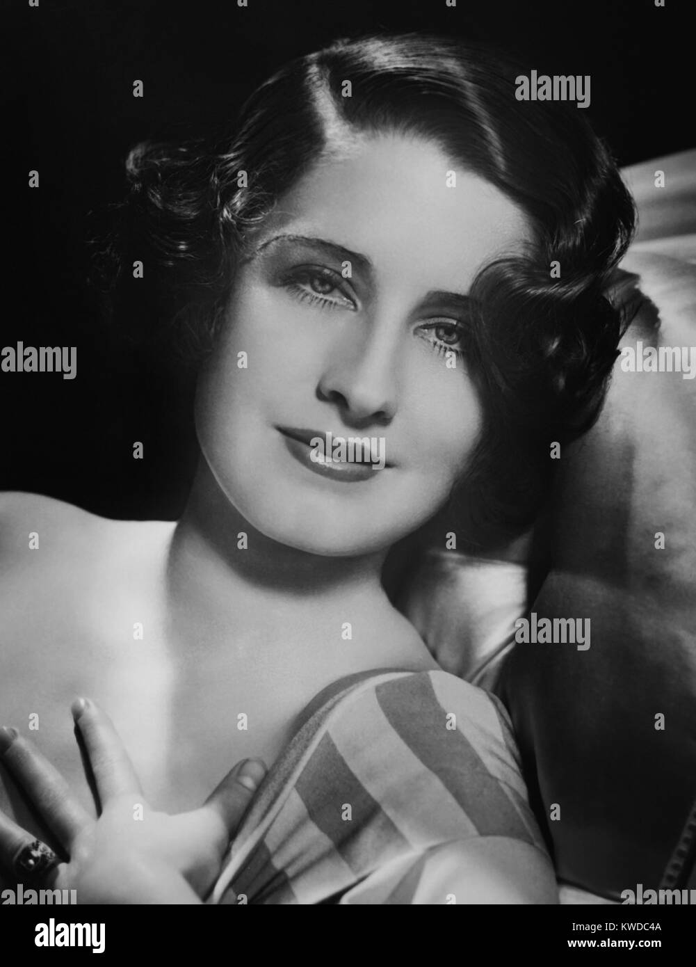 Norma Shearer, 1932, photo by Hurrell Stock Photo - Alamy