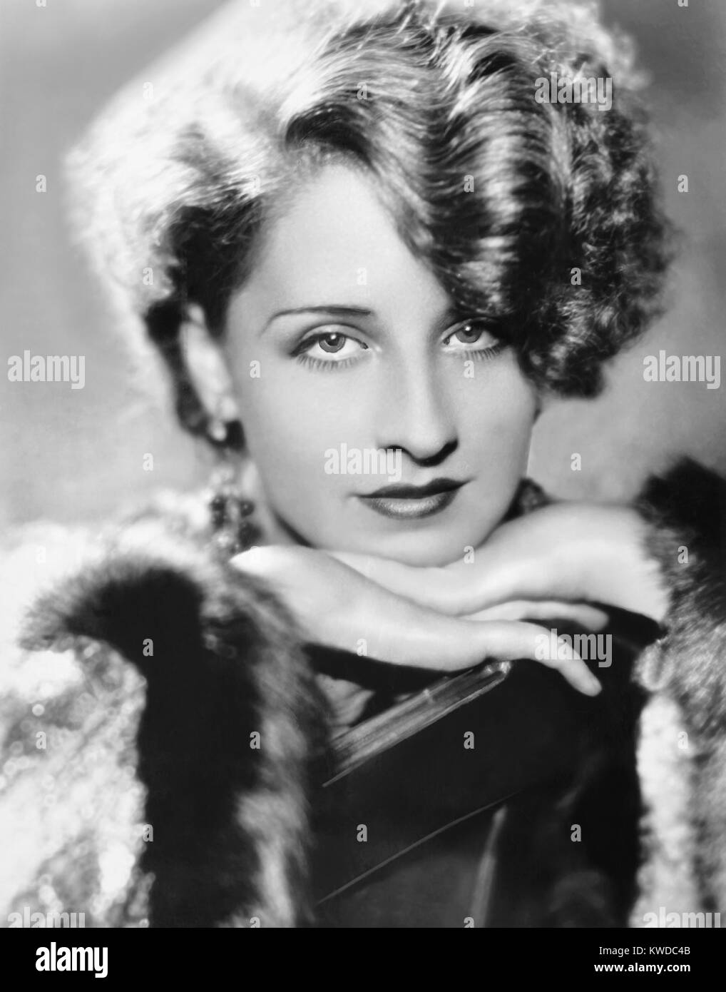 Norma Shearer, 1930, photo by Hurrell Stock Photo - Alamy