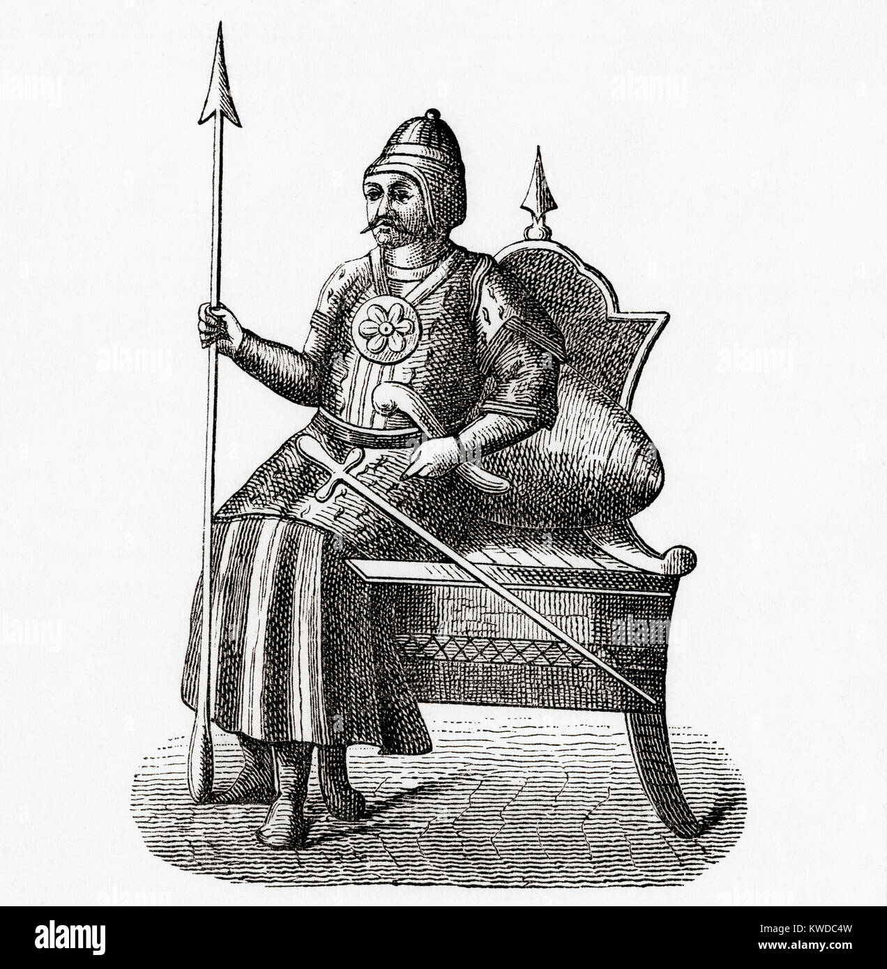 Tamerlane Illustration Hi res Stock Photography And Images Alamy