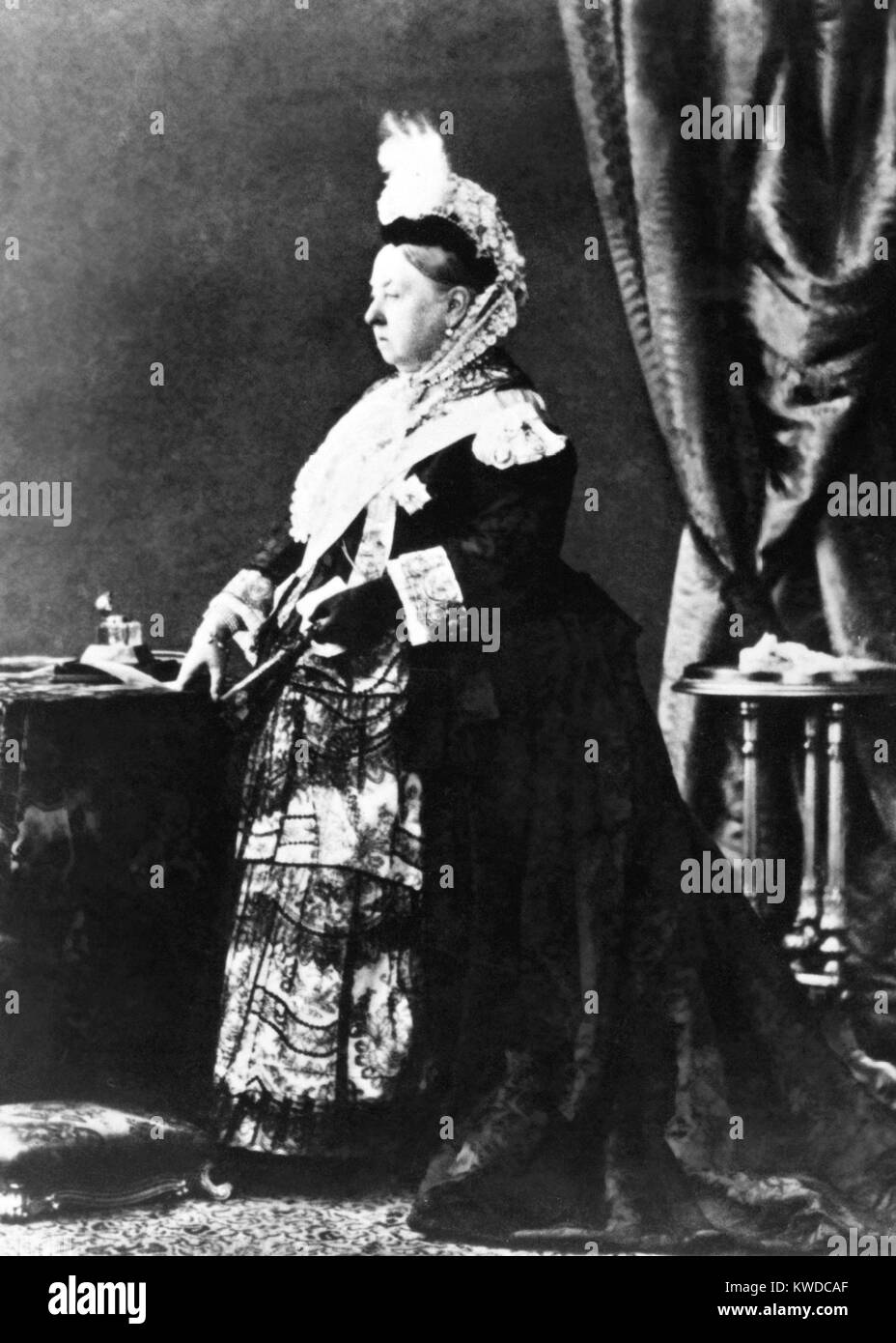Queen Victoria of England Stock Photo