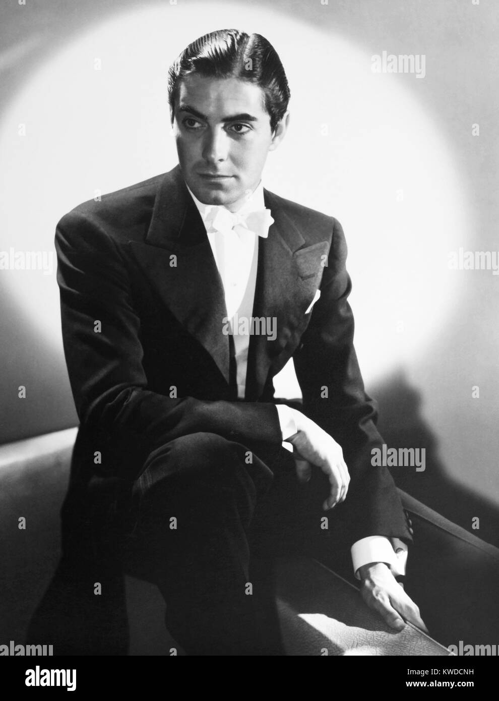 Tyrone Power, 1938 Stock Photo Alamy
