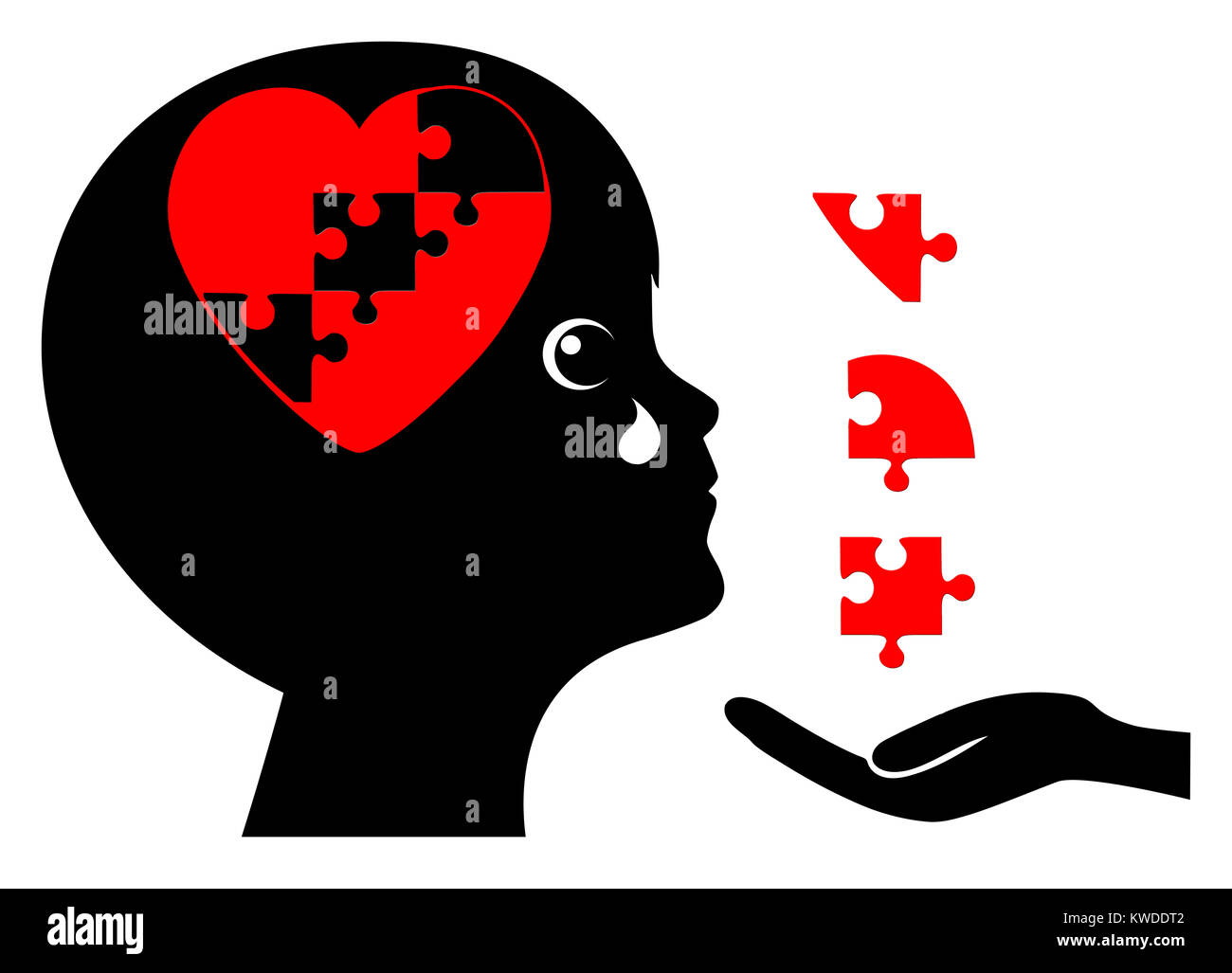 Emotional scars Cut Out Stock Images & Pictures Alamy