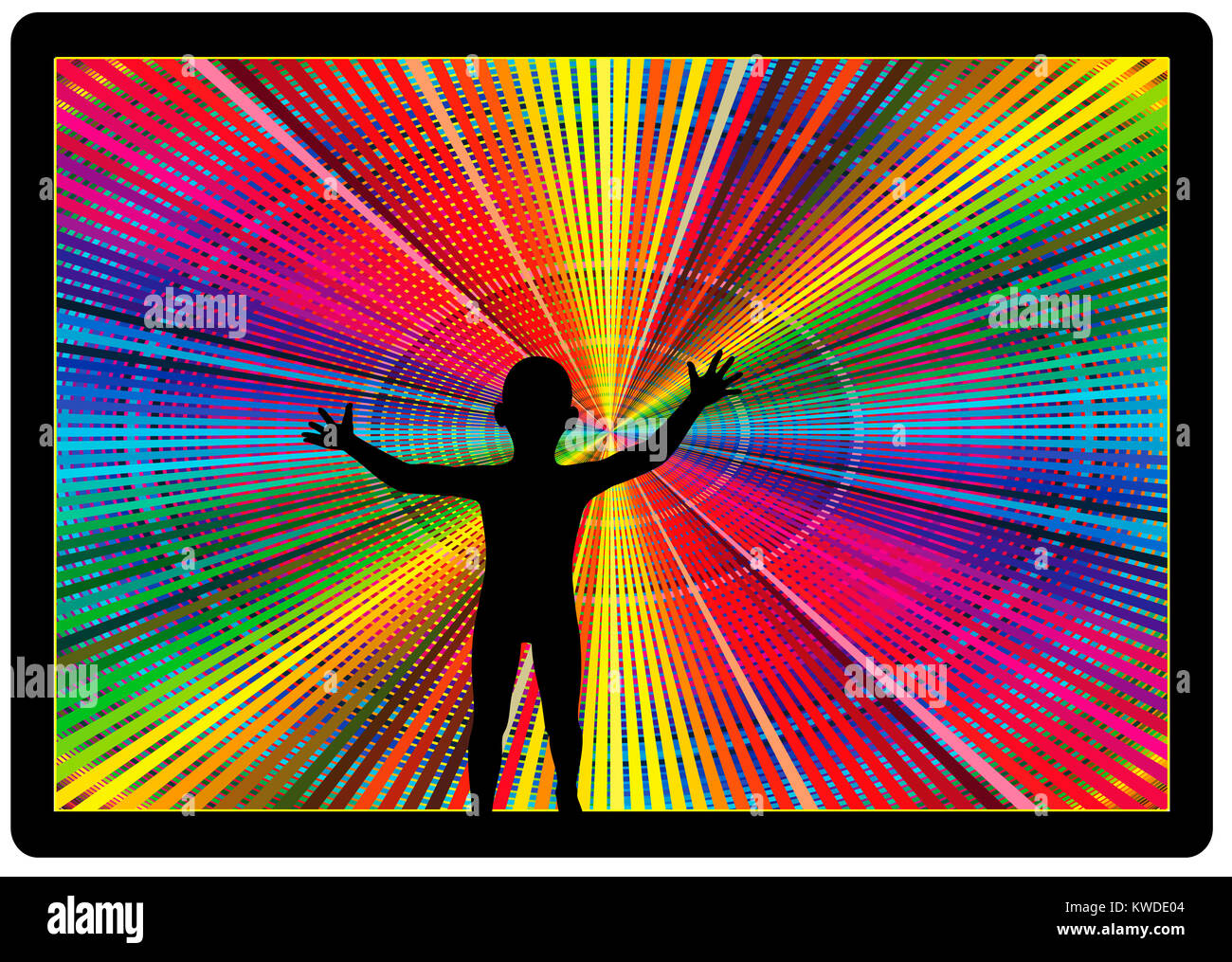 Babies and toddlers get affected by computer and television screens in