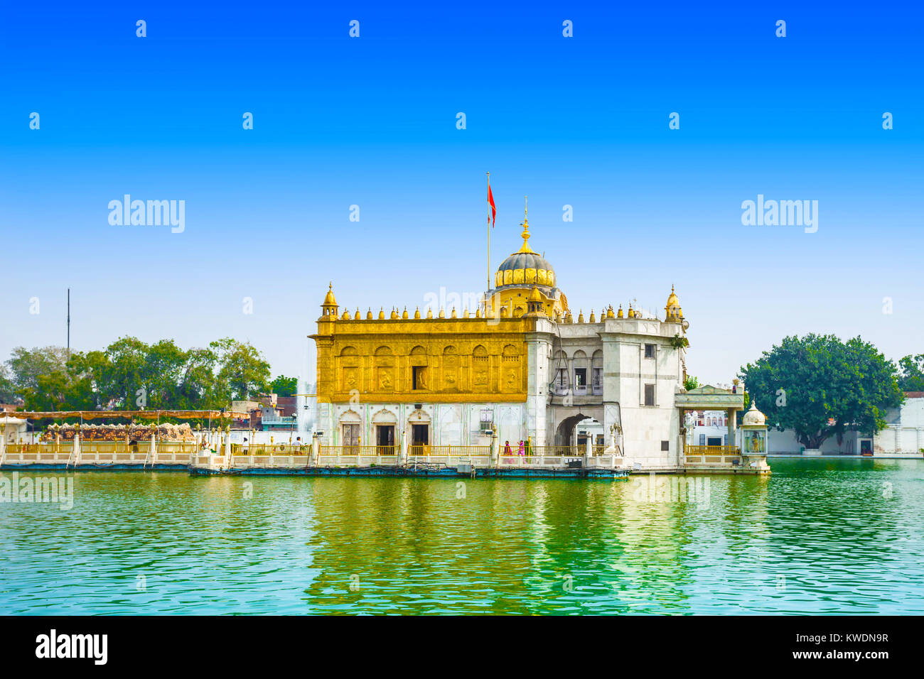 Durgiana Temple is a premier Hindu temple of Punjab in Amritsar Stock Photo