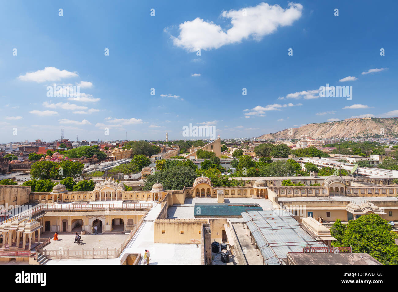 Jaipur City Palace in Rajasthan is one of the major tourist attractions in India Stock Photo