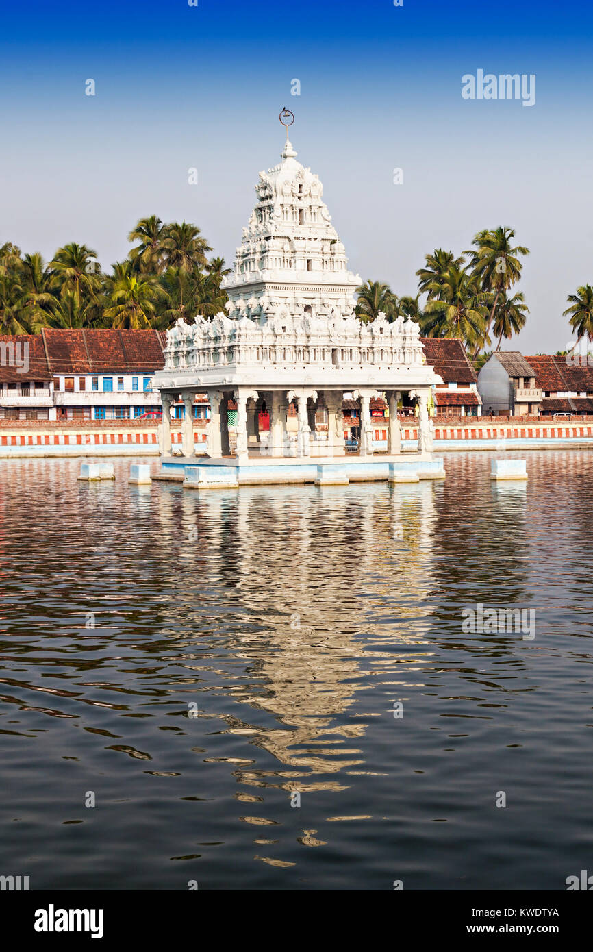 Thanumalayan Temple Suchindram, Kanyakumari, Tamil Nadu, India Stock Photo