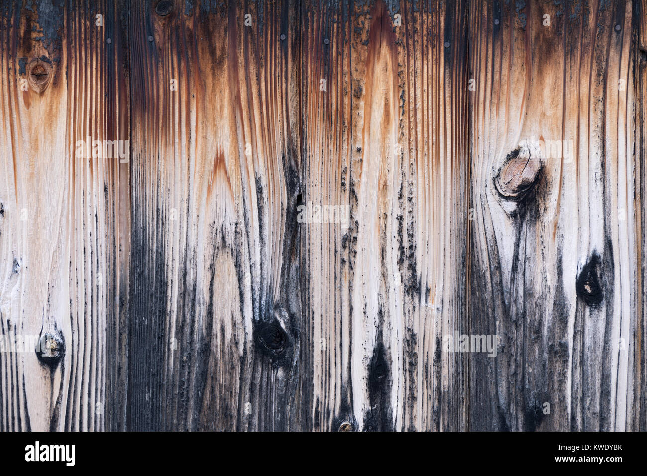Wall of an old wooden house Stock Photo - Alamy
