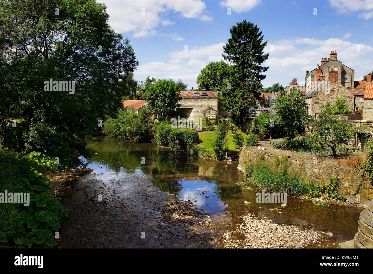 River Rye, Helmsley, North Yorkshire Stock Photo - Alamy