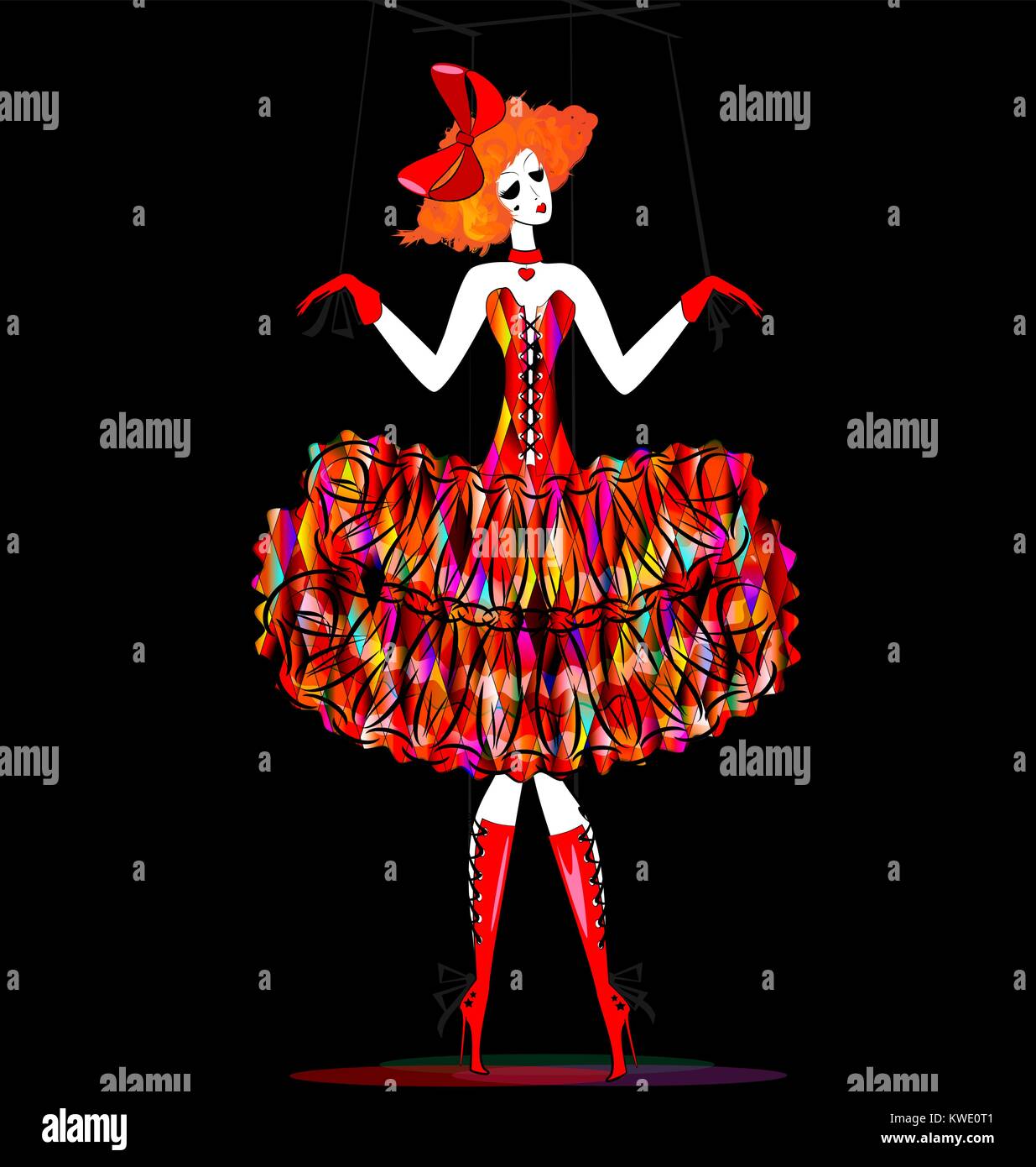 Puppet Stock Vector Images Alamy