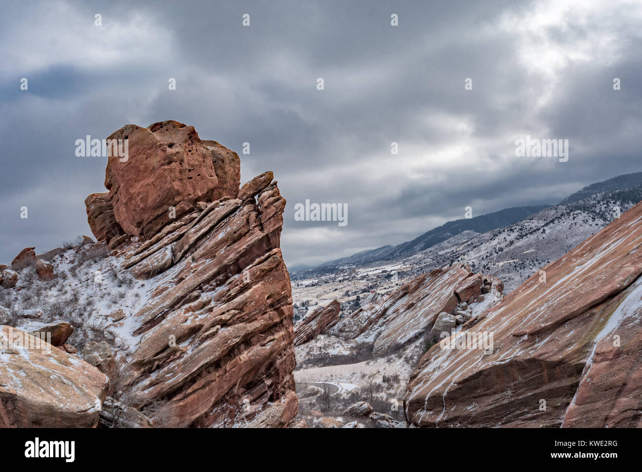 Red Rocks Footprint Redrocks park hi-res stock photography and images - Alamy