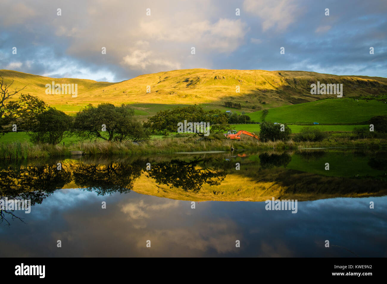 North Wales Landscape/Mountainscape Stock Photo