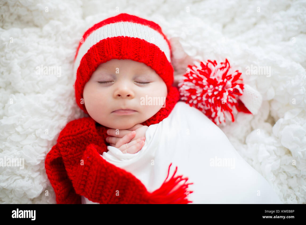 newborn santa hat